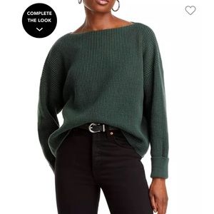 French Connection green sweater